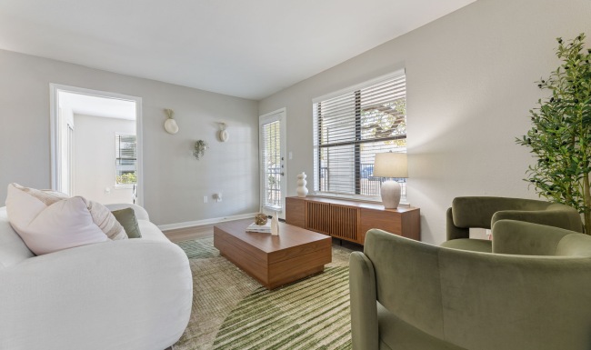 Bright and airy living space perfect for entertaining or unwinding