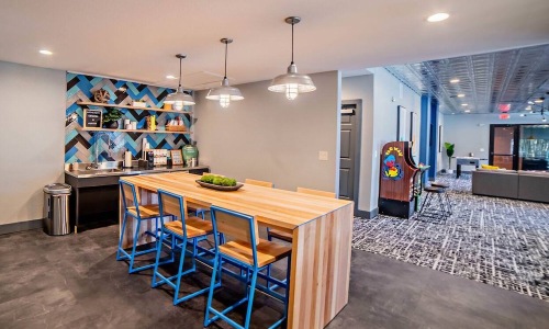 resident kitchen area